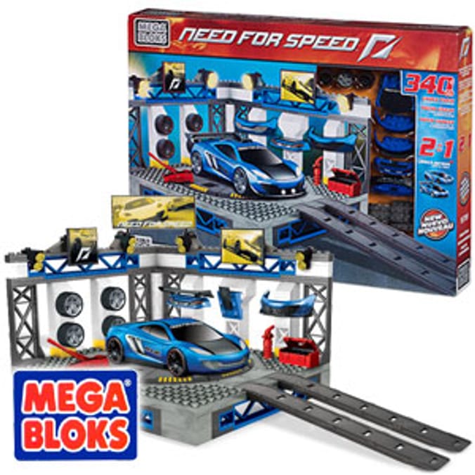 Mega bloks car sales garage