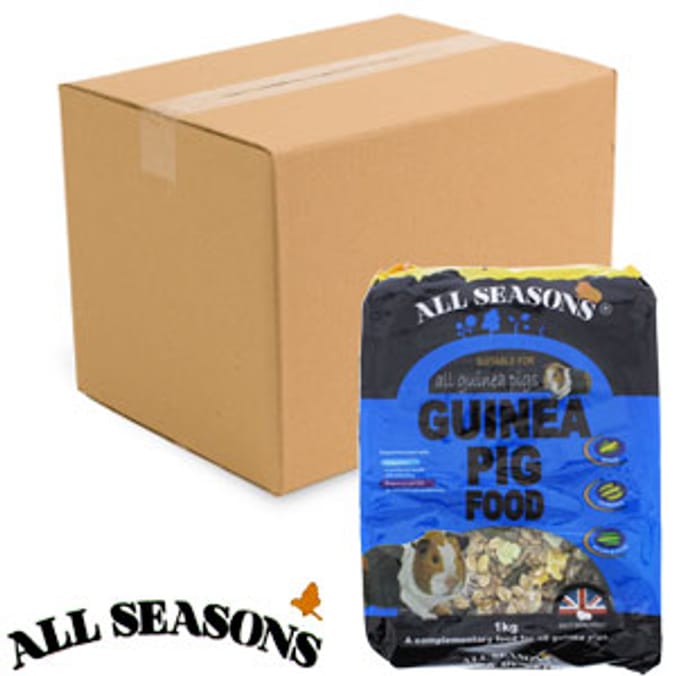 All Seasons Guinea Pig Food (12 x 1kg Bags)