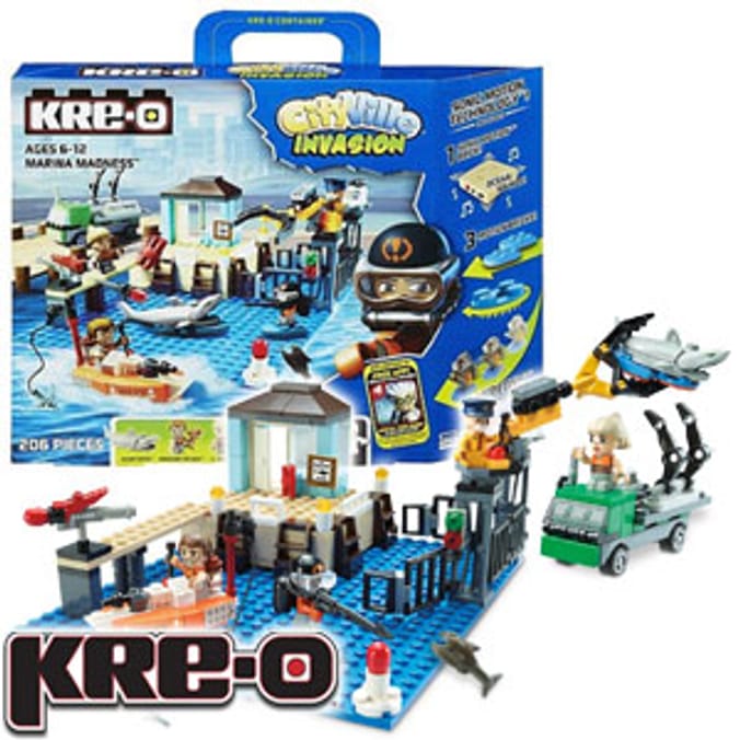  KRE-O CityVille Invasion Marina Madness Set (A3249) : Toys &  Games