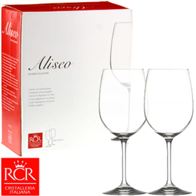 Aliseo 600ml White Wine Tasting Glasses (Case of 12) rcr, RCR