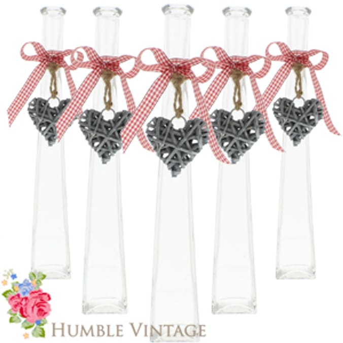 Vintage Decorative Tall Stem Vase/Jar (Case of 18) Home Bargains