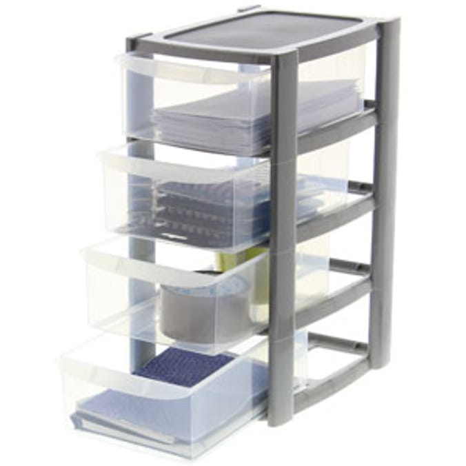 Drawer Storage Unit Plastic Home Bargains wordpress3315611541677