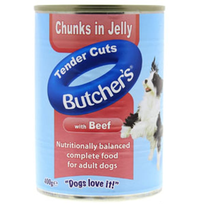 Butchers Tender Cuts Beef in Jelly (24 x 400g Tins) Home Bargains