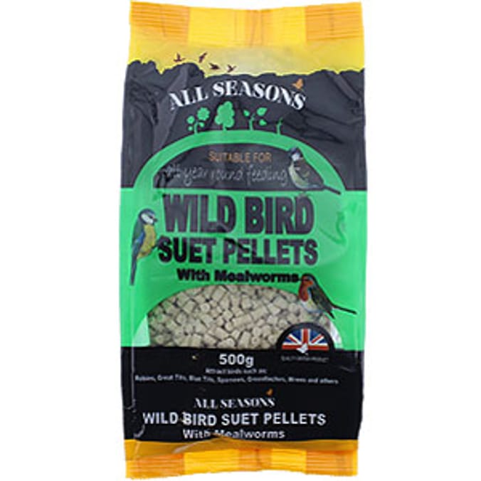 All Seasons Suet Pellets with Mealworms (Case of 20)