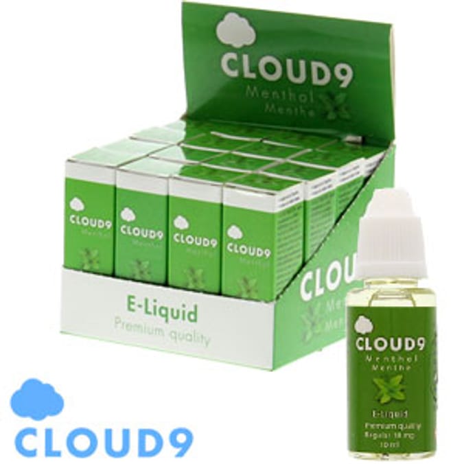 Cloud 9 ELiquid Menthol (16 x 10ml Bottles) Home Bargains