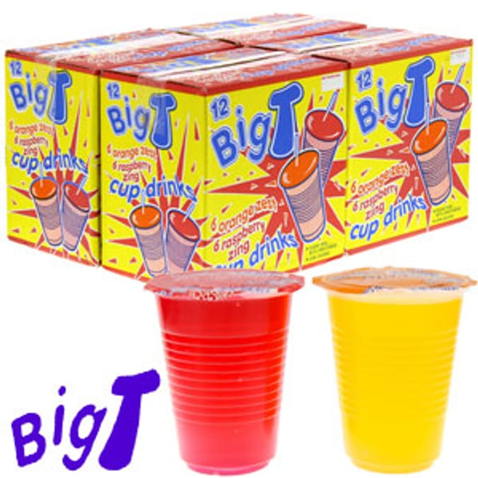 Big T Cup Drinks (48 x 200ml Drinks) Home Bargains