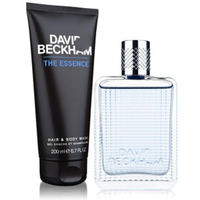 David Beckham The Essence Gift Set aftershave cologne perfume Home