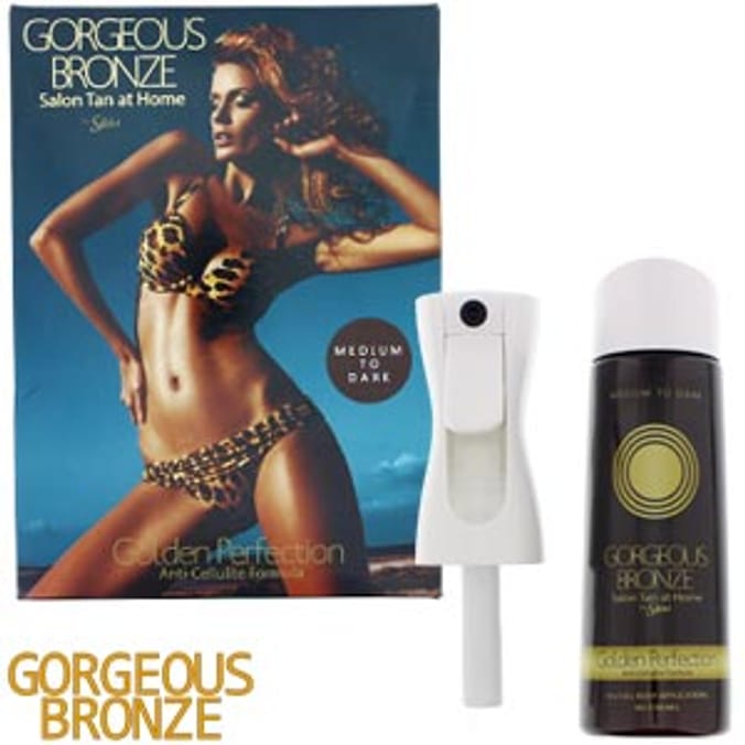 Bronze Salon Tan at Home (Medium to Dark) fake tan bake spray