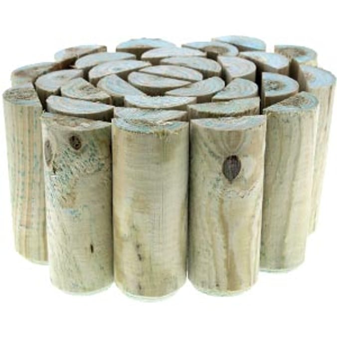 Garden 1.8m Wooden Border Roll 