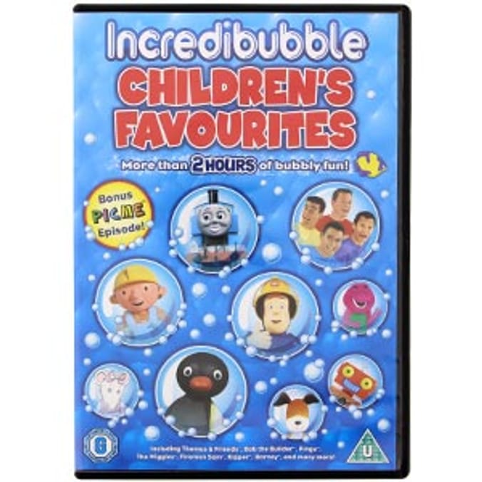 Incredibubble Children's Favourites DVD