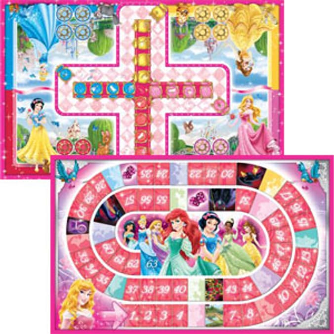 Disney Princess 2 In 1 Board Game