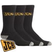 JCB Work Socks (Pack of 3 Pairs)