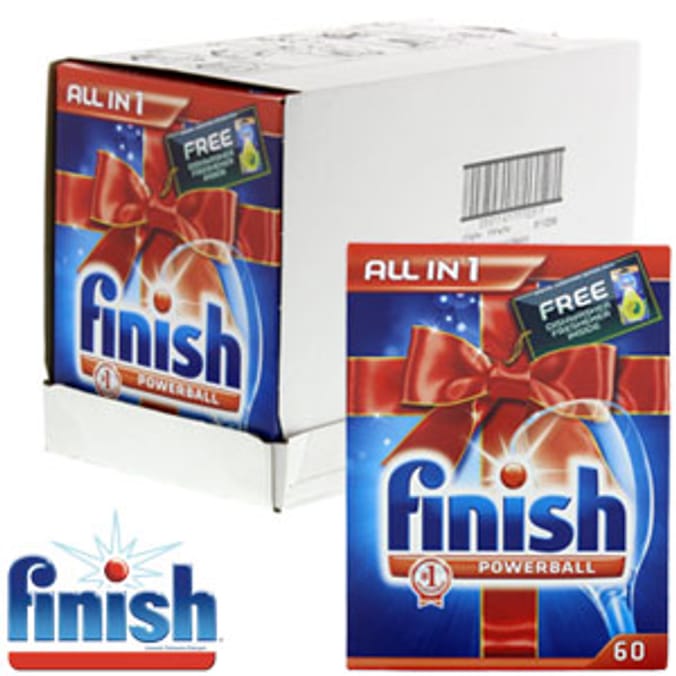 Finish Powerball Case of 300. Dishwasher tablets Home Bargains