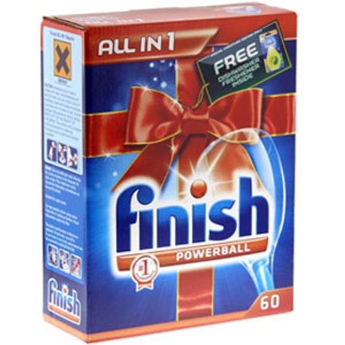 Finish Powerball Case of 300. Dishwasher tablets Home Bargains