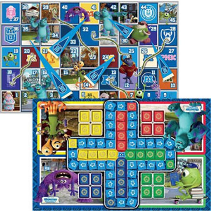 Disney Monsters University 2 In 1 Board Game