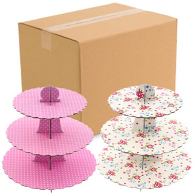 Buttermere Cottage 3 Tier Cake Stand (Case Of 24) professional baking