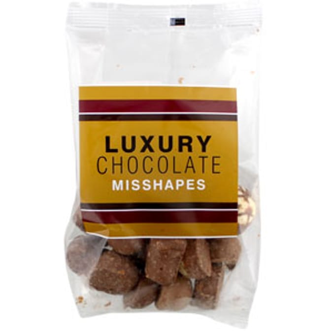 Luxury Chocolate Misshapes 350g Bag (Case of 20)