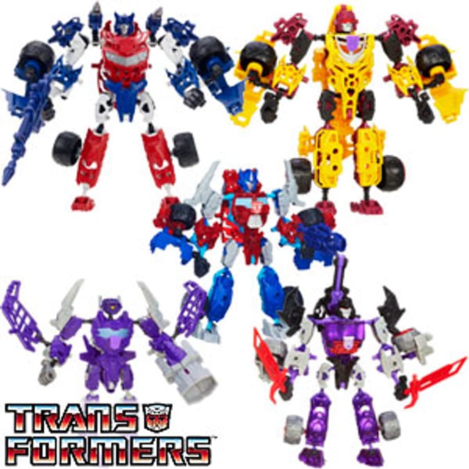 Transformers ConstructBots Build and Transform new creative rainy day