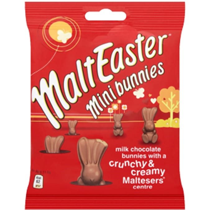 MaltEaster Mini Bunnies (Case of 24 Bags)