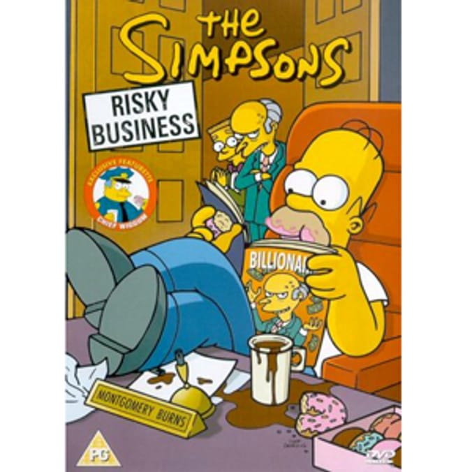 The Simpsons: Risky Business DVD