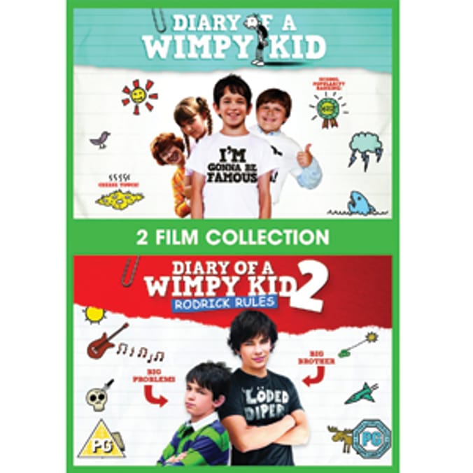 Diary Of A Wimpy Kid 1 & 2: Double DVD Set