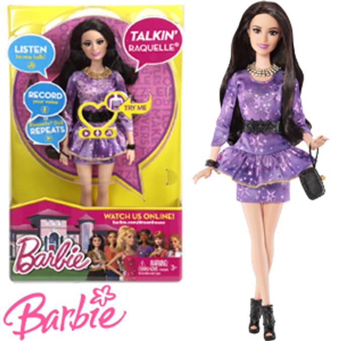 Barbie house online talking