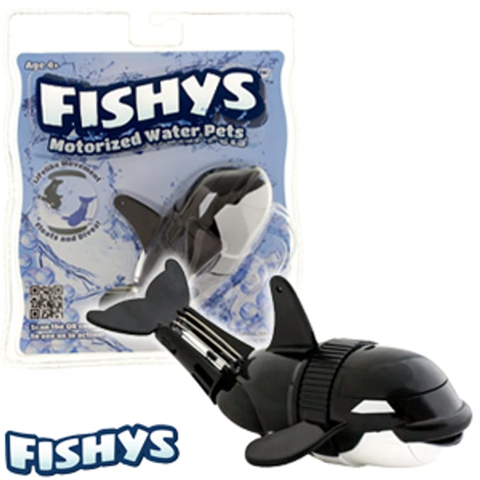 Fishys Motorized Water Pets: Glider the Orca