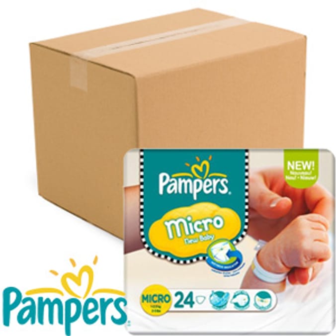 Pampers best sale micro nappies