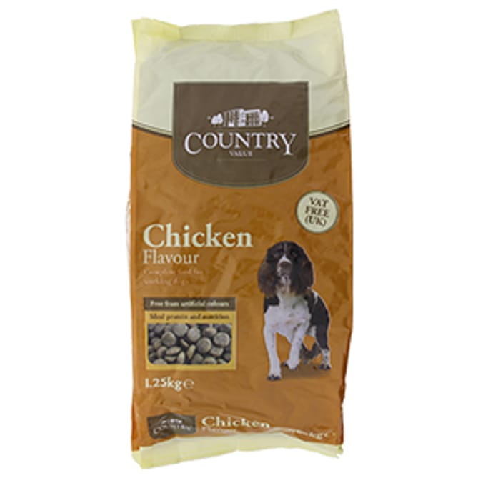 Country Value Dry Dog Food: Chicken (5kg Case)