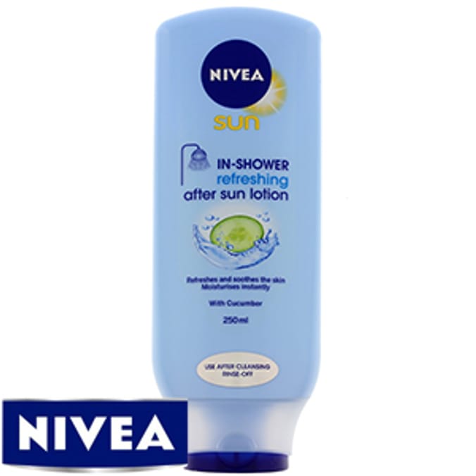 Nivea InShower After Sun Lotion (250ml) Home Bargains