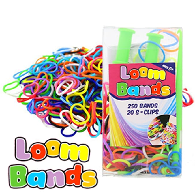 Loom Bands (Case of 6000 Bands & 480 S Clips)