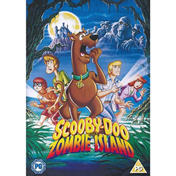 Scooby Doo on Zombie Island DVD film Home Bargains