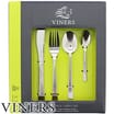 Viners 16 Piece Cutlery Set: Cardinal