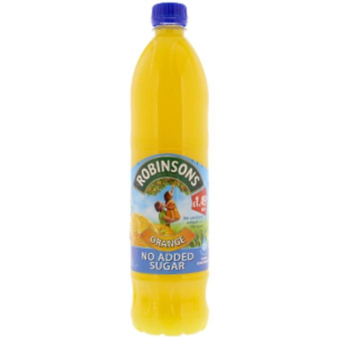 Robinsons Orange (8 x 1.25 Litre Bottles)