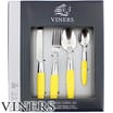 Viners 16 Piece Cutlery Set: Lemon