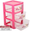 Three Drawer "Delicious Cupcake" Storage Tower