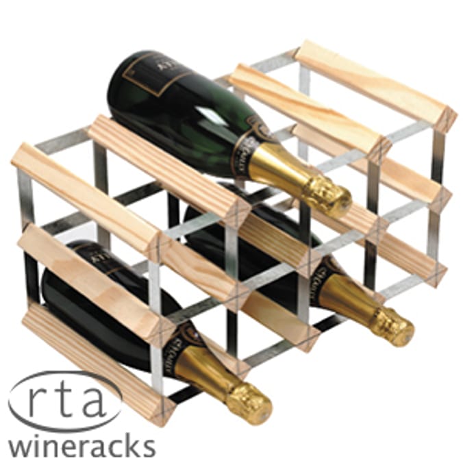 Traditional 12 Bottle Wine Rack