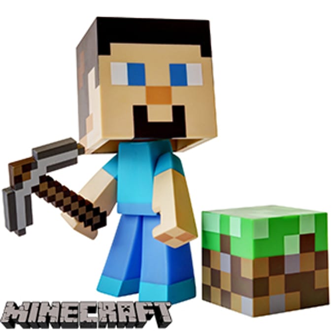 Minecraft Vinly Figure: Minecraft Steve? | Home Bargains