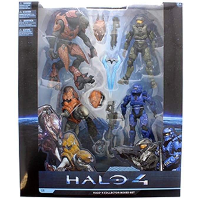 Halo 4 Collector Boxed Set (Set of 4 Figures)