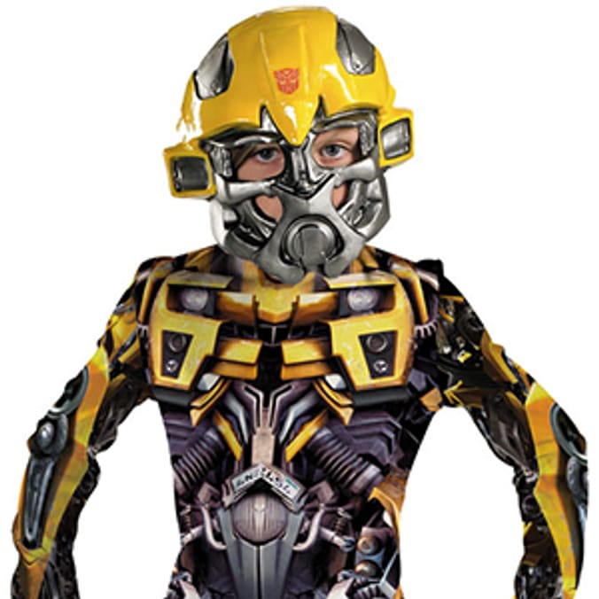 Transformers Bumblebee Costume Small bumble bee trans formers costume