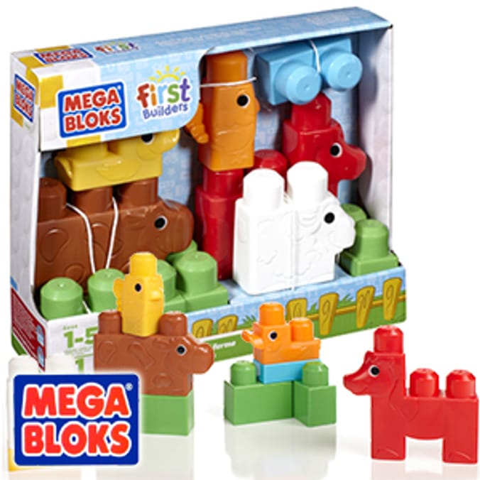 Mega bloks first builders cheap friendly farm