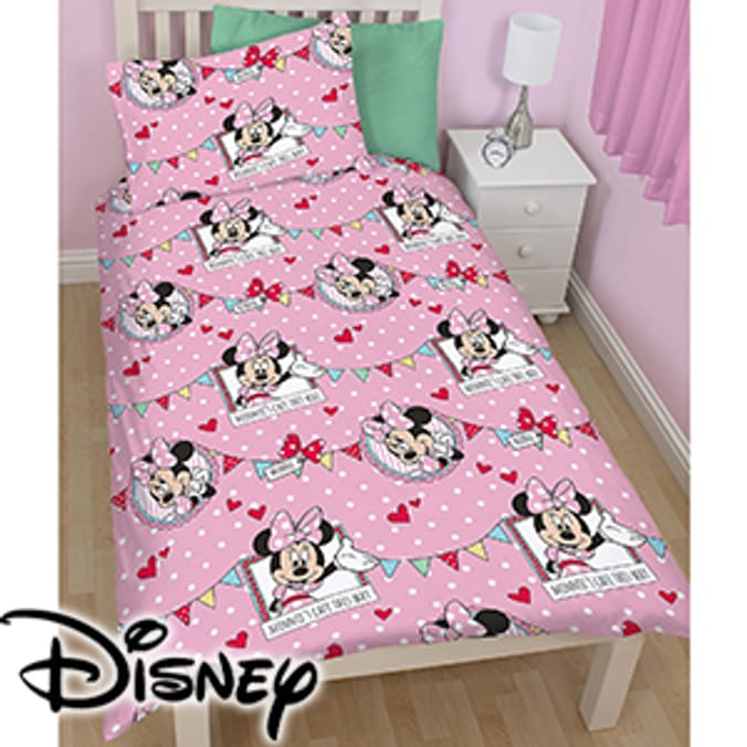 Minnie mouse shop single duvet