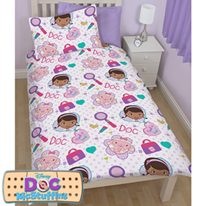 Doc mcstuffins bedding shop set full size