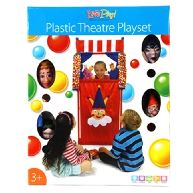 Plastic theatre store playset