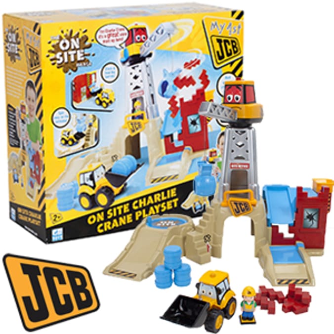 Jcb playset best sale