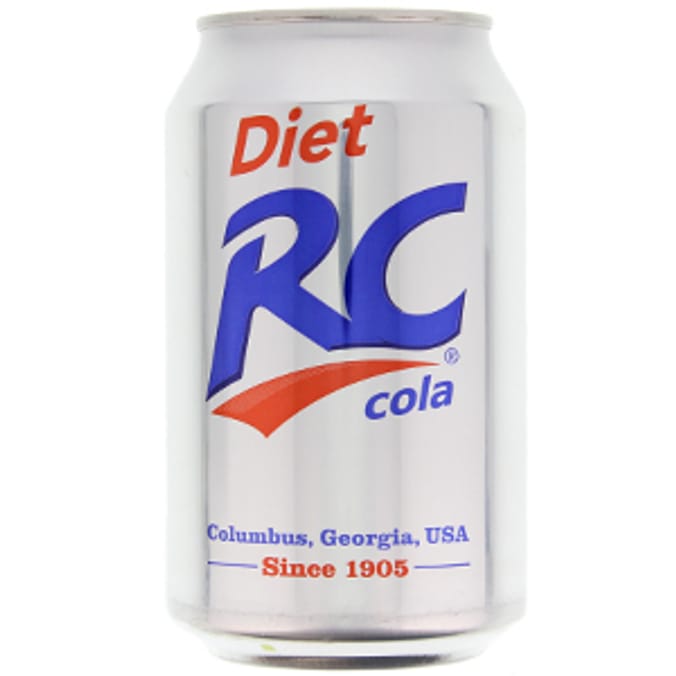 RC Diet Cola (Case of 24 Cans)