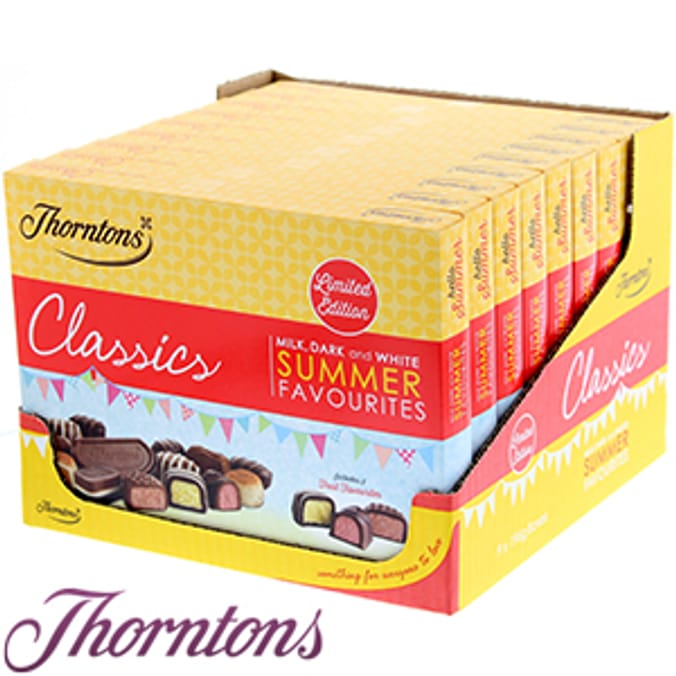 Thorntons Classic Summer Favourites (Case of 9 Boxes) Home Bargains