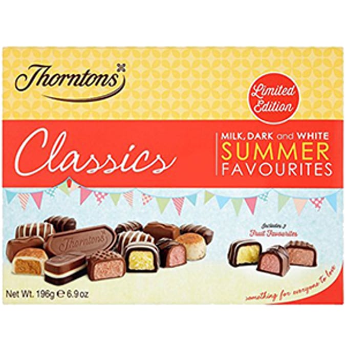 Thorntons Classic Summer Favourites (Case of 9 Boxes) Home Bargains