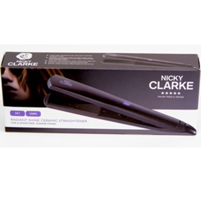 Nicky clarke hotsell purple hair straighteners