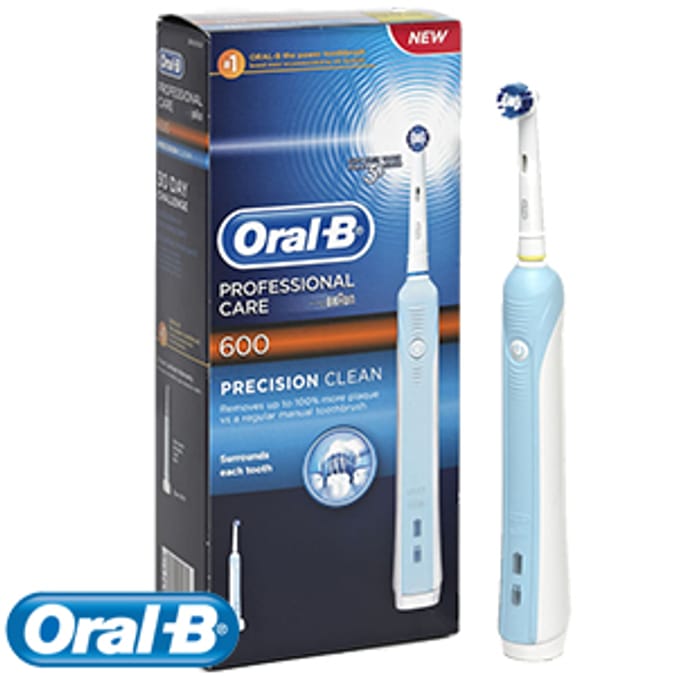 OralB Pro Care 600 Electric Toothbrush Home Bargains